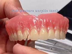 full Denture acrylic teeth with Comfortable and Stable Fit