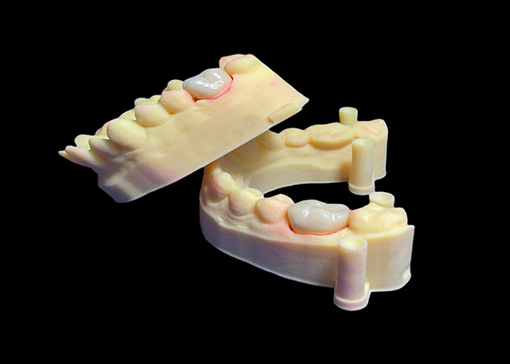 Buy Biocompatible Dental Zirconia Crown For Single / Multiple Teeth High Strength online manufacture