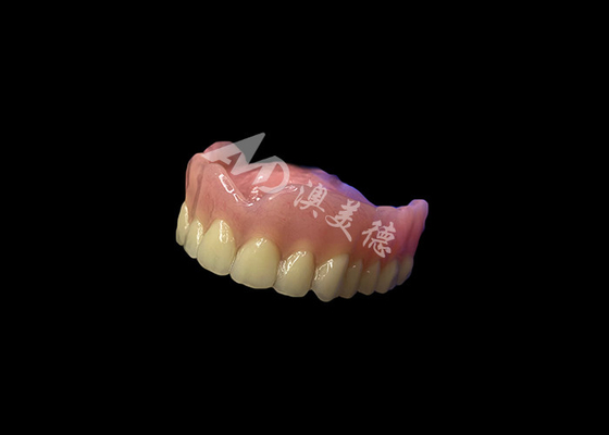 Buy Customized Full Acrylic Denture Easy Maintenance Removable full arch denture online manufacture